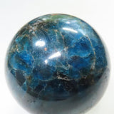 Polished Blue Apatite Sphere Ball from Madagascar