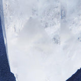 Arkansas Quartz Crystal Point with Grey Manganese Phantom