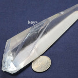 Laser Wand Quartz Crystal Point from Brazil