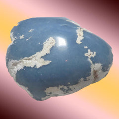 Angelite or Blue Anhydrite from Peru