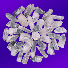 Bags of Quartz Crystals and Rocks