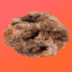 Arkansas Drusy Smoky Quartz Geode with Opal Coating