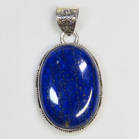 Lapis Sterling Silver Pendant Jewelry