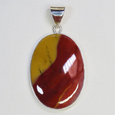 Mookaite Jasper from Australia Sterling Silver Pendant Jewelry