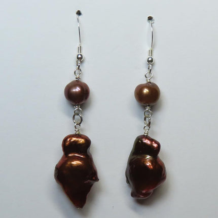 Fresh Water Pearls Earrings Jewelry