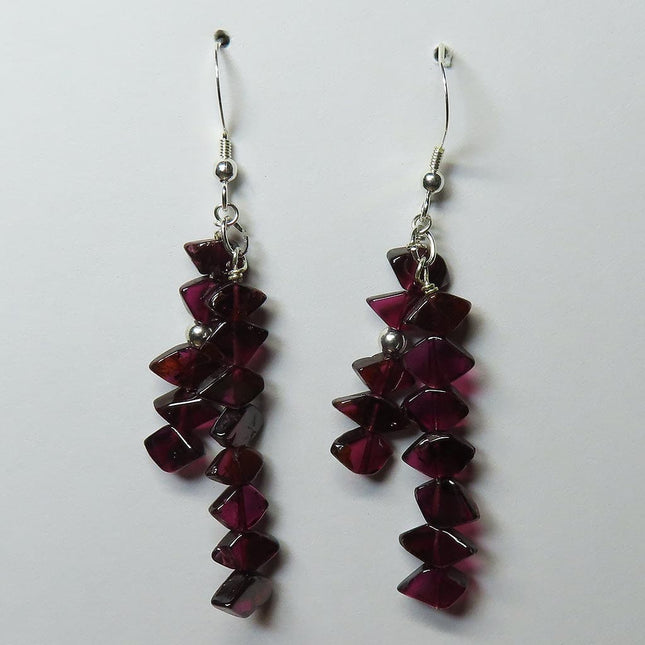 Garnet Earrings Jewelry