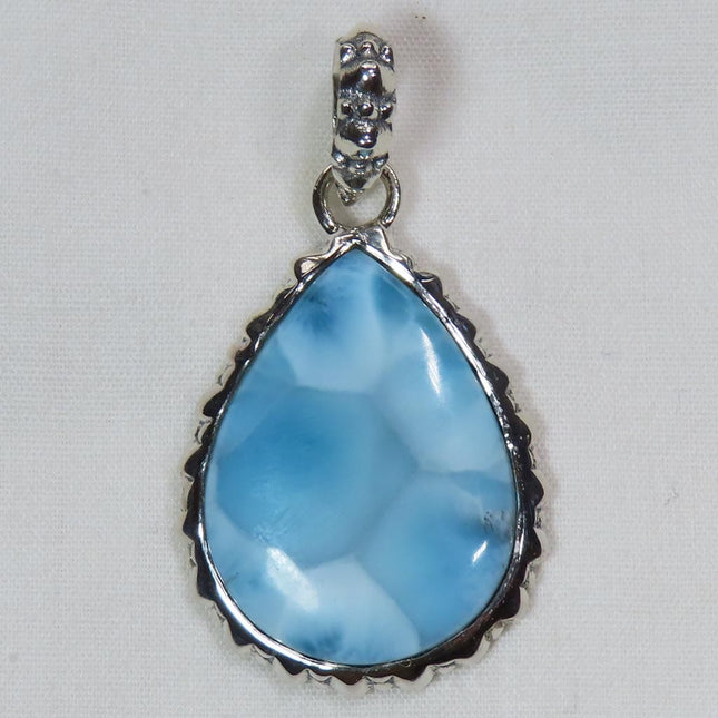 Larimar from the Dominican Republic Sterling Silver Pendant Jewelry
