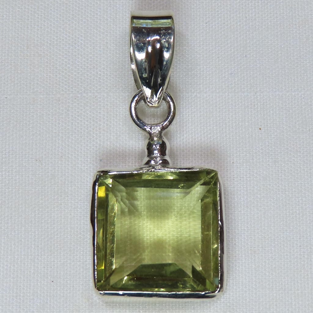 Citrine Sterling Silver Pendant Jewelry