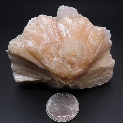 Stilbite with Green Quartz Coating & Apophyllite from Jalgaon, India