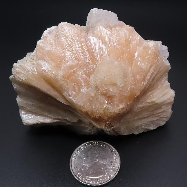 Stilbite with Green Quartz Coating & Apophyllite from Jalgaon, India