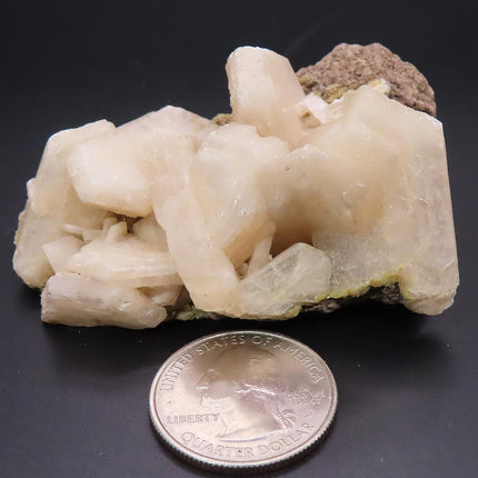 Stilbite Cluster on Matrix from Jalgaon, India
