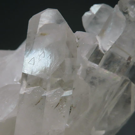 Arkansas Quartz Crystal Cluster with Record Keepers & Rainbows