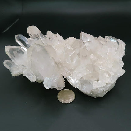 Larger Arkansas Quartz Crystal Burr Cluster with Time-Link Activations