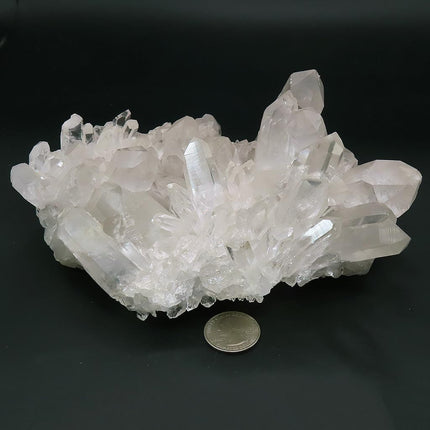 Larger Arkansas Quartz Crystal Burr Cluster with Time-Link Activations