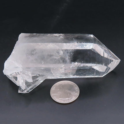Arkansas Quartz Crystal Point with a Time-Link Activation