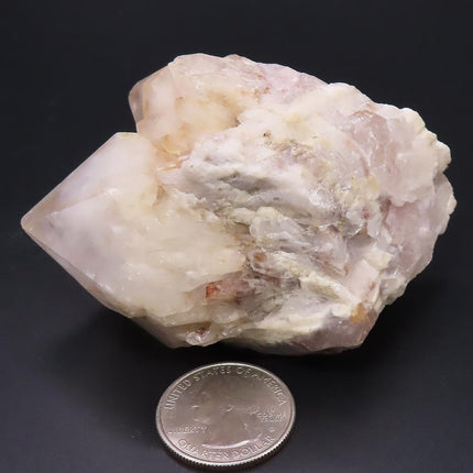 Candle Quartz Crystal Cluster from Madagascar