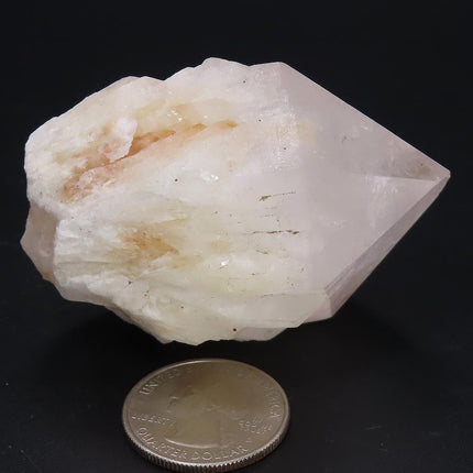 Candle Quartz Crystal Point from Madagascar