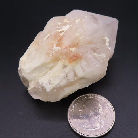 Candle Quartz Crystal Point from Madagascar