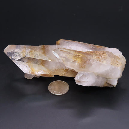 Arkansas Sand Phantom Quartz Crystal Cluster