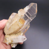 Arkansas Sand Phantom Quartz Crystal Cluster