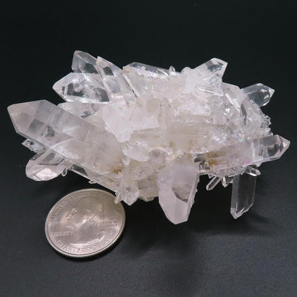Arkansas Sand Phantom Quartz Crystal Burr Cluster