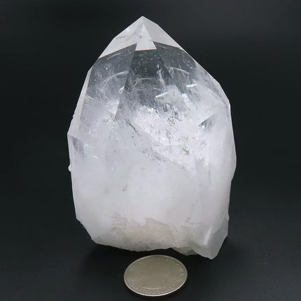 Arkansas Quartz Crystal Point with Rainbows