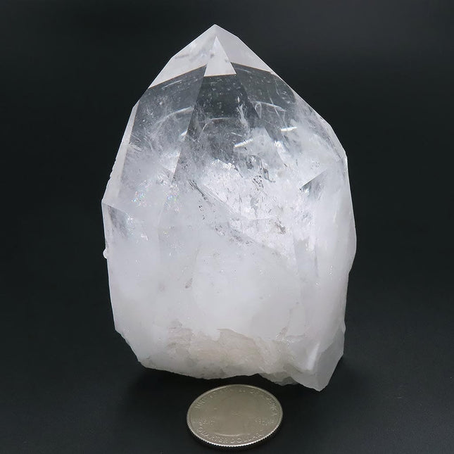 Arkansas Quartz Crystal Point with Rainbows