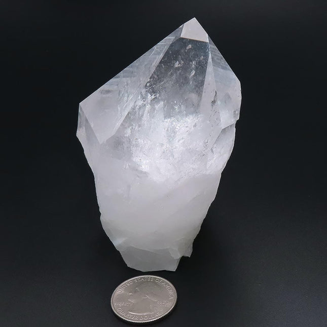 Arkansas Quartz Crystal Point with Rainbows