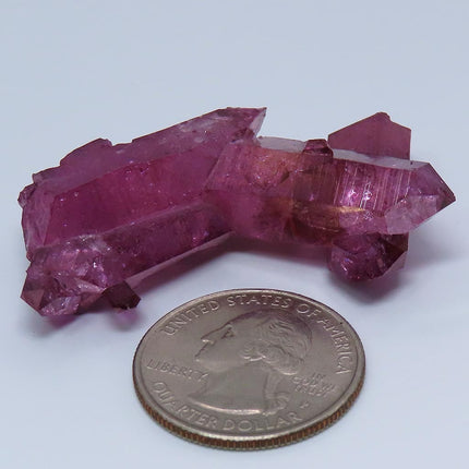 Purple Mist Aura Quartz Crystal Cluster