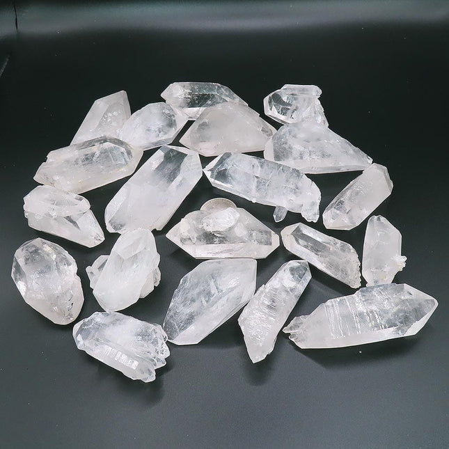 20 Arkansas Quartz Crystal Double Terminated/ET Points