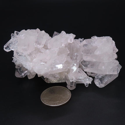 Arkansas Quartz Crystal Cluster with Small Double Terminated Points