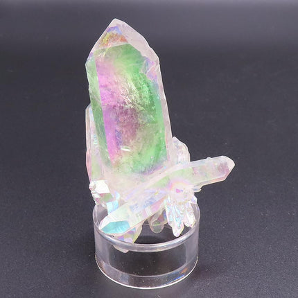 Opal or Angel Aura Quartz Crystal Burr Cluster w/ Tabby from Arkansas 