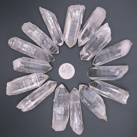 15 Arkansas Quartz Crystal Points