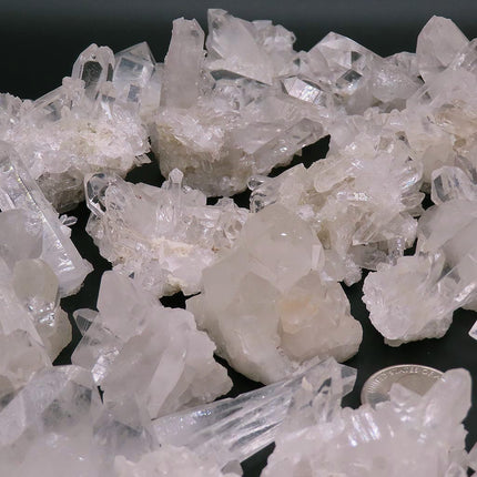 54 Arkansas Quartz Crystal Clusters