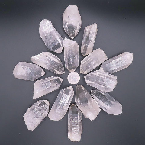 15 Arkansas Quartz Crystal Points