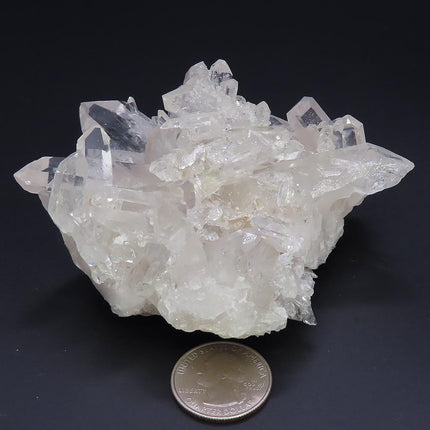 Arkansas Quartz Crystal Cluster with Time-Link Activation