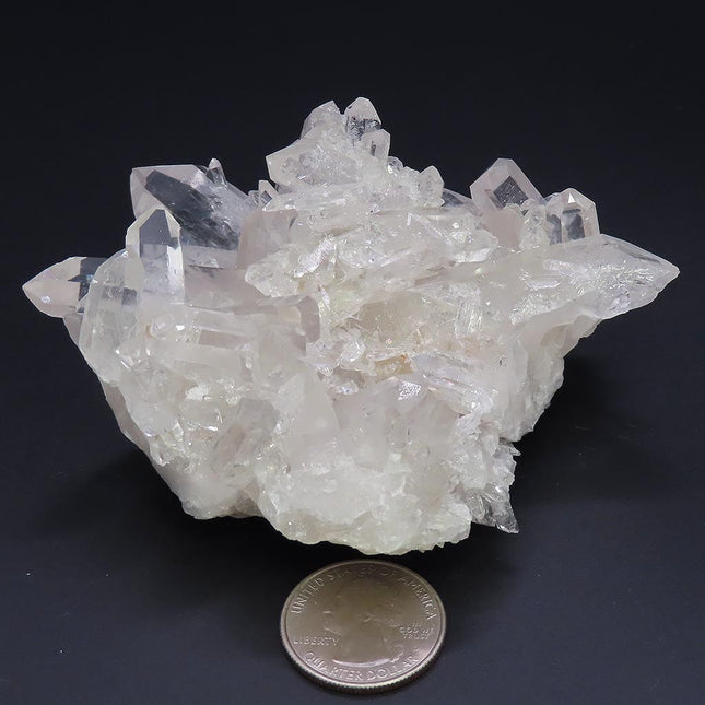 Arkansas Quartz Crystal Cluster with Time-Link Activation