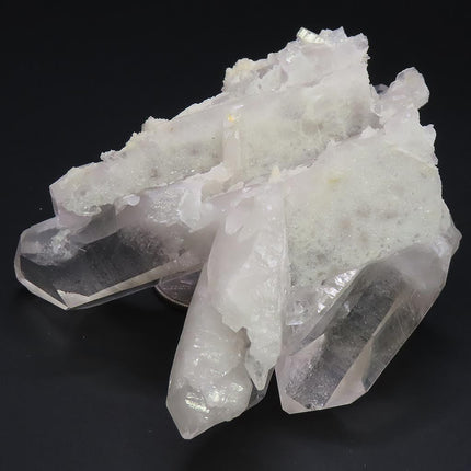 Arkansas Quartz Crystal Square Back Cluster with Time-Link Activations