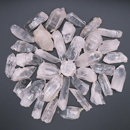 1 Lb. Bag of Arkansas B Grade Quartz Crystal Points