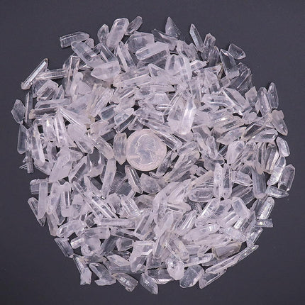 1 Lb. Bag of Very Small Arkansas Quartz Crystal Points