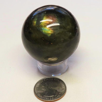 Polished Labradorite Sphere Ball from Madagascar