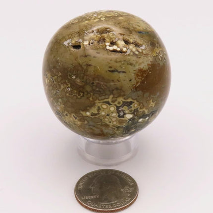 Polished Ocean Jasper Sphere Ball from Madagascar