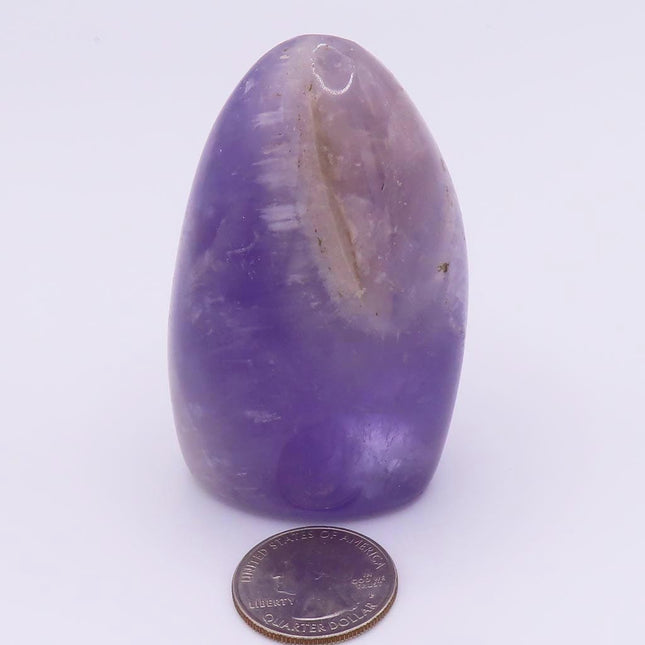 Polished Smoky Amethyst Free Form from Madagascar