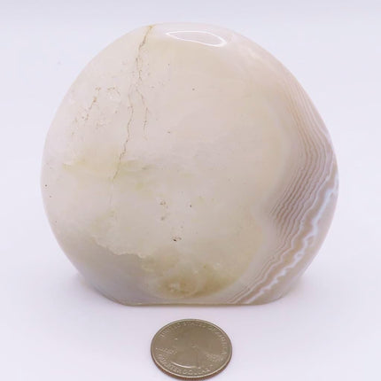 Polished Banded Agate Free Form from Madagascar