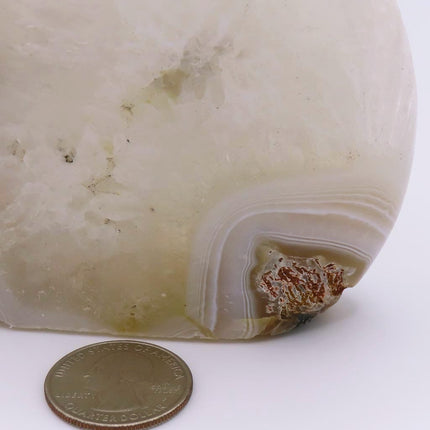 Polished Banded Agate Free Form from Madagascar