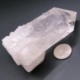 Arkansas Quartz Crystal Generator Point with Rainbows