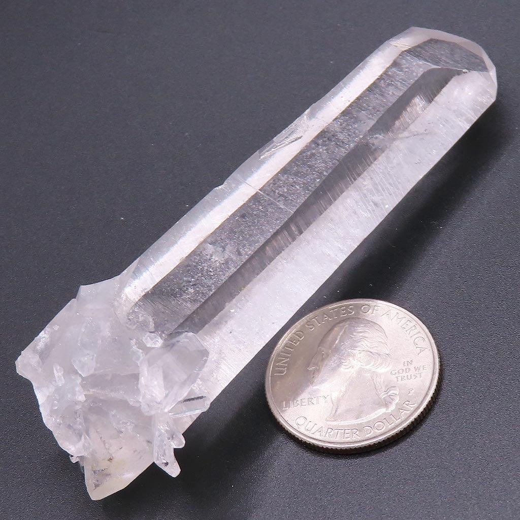 Arkansas Quartz Crystal Grounding Point