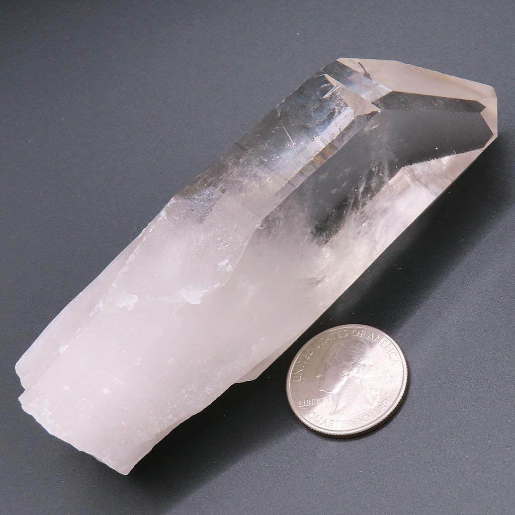 Arkansas Quartz Crystal Point with Time-Link Activation