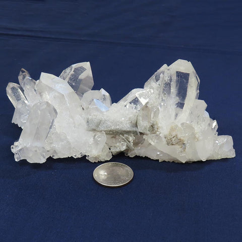 Arkansas Quartz Crystal Burr Cluster w/ Time-Link & Manganese Included