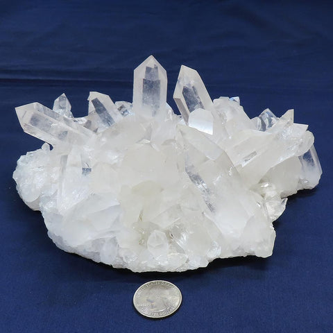 Larger Arkansas Quartz Crystal Cluster